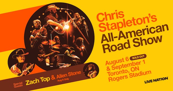 Chris Stapleton - All-American Road Show 2026