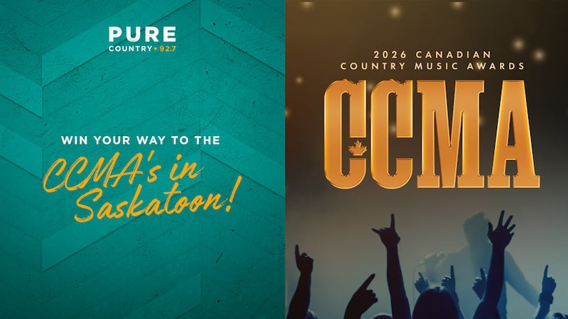 Win your way to the CCMA’s in Saskatoon!